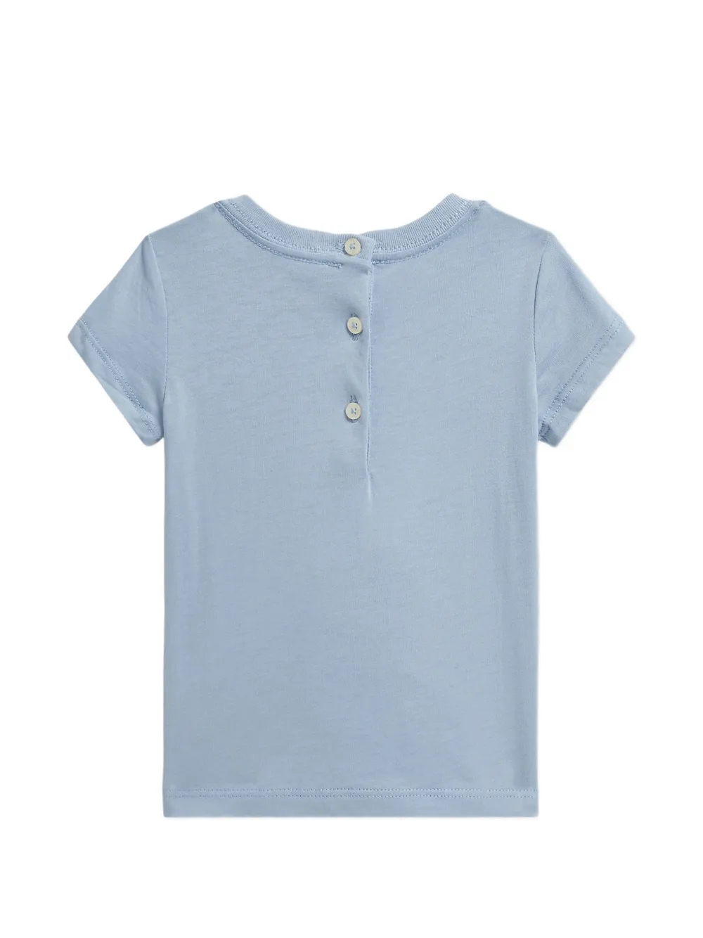 POLO RALPH LAUREN KIDS T-shirt met teddybeerprint Blauw