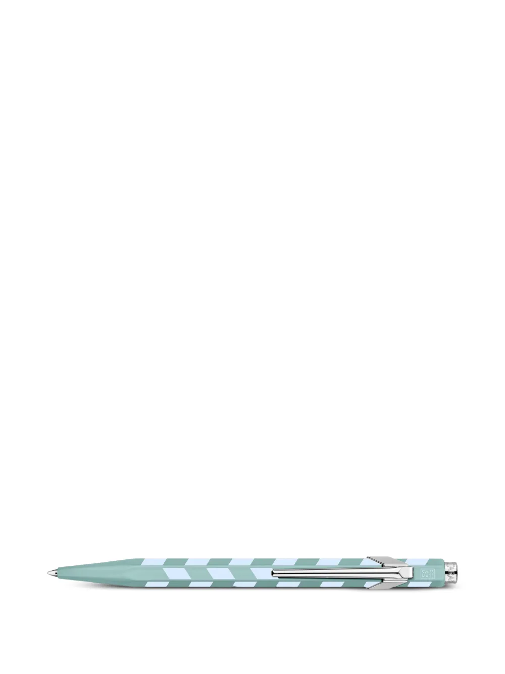  Caran D'ache 849™ Mosaic Checkered Pen - Green 