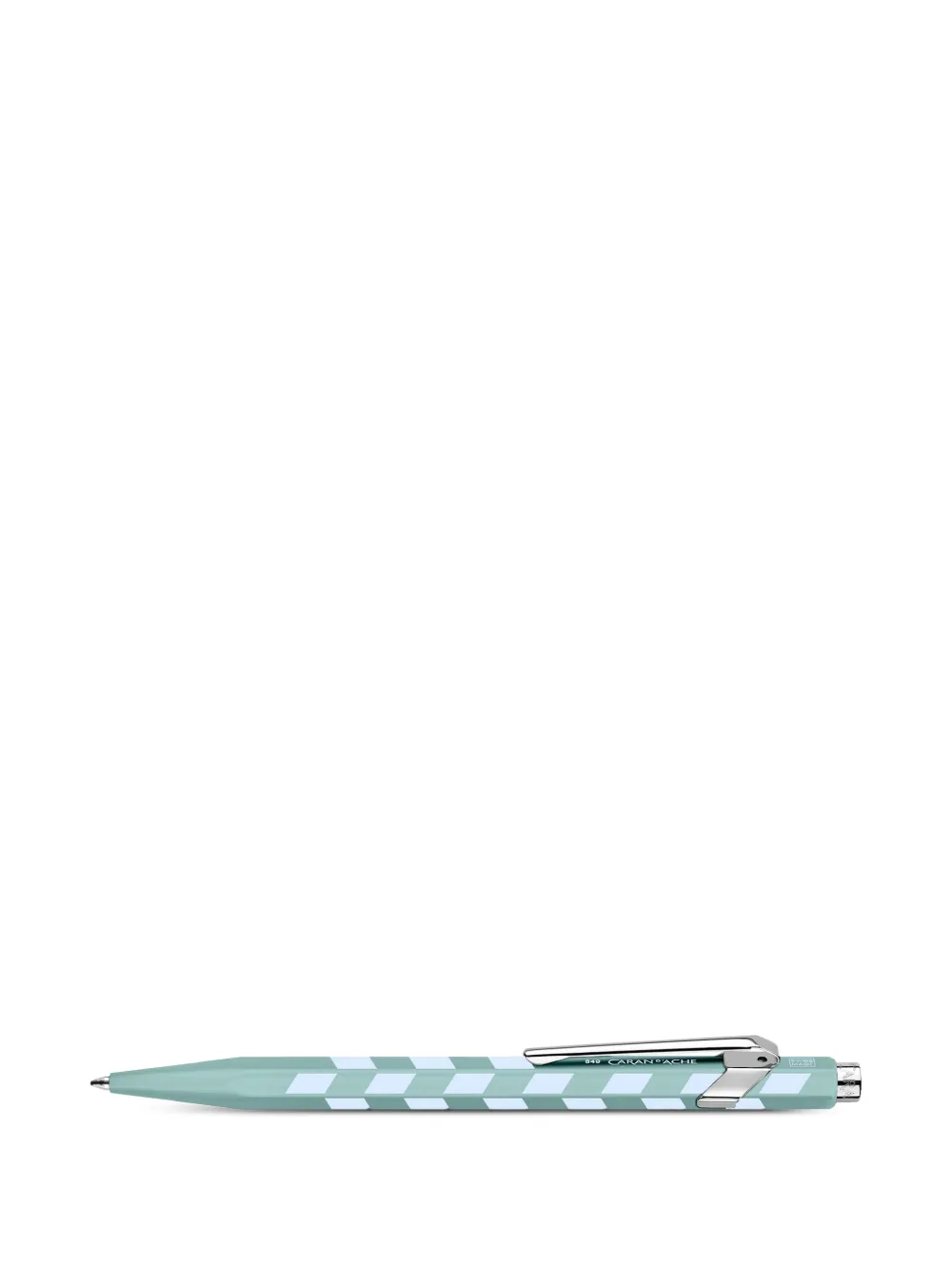 Caran d’Ache 849™ Mosaic checkered pen – Green