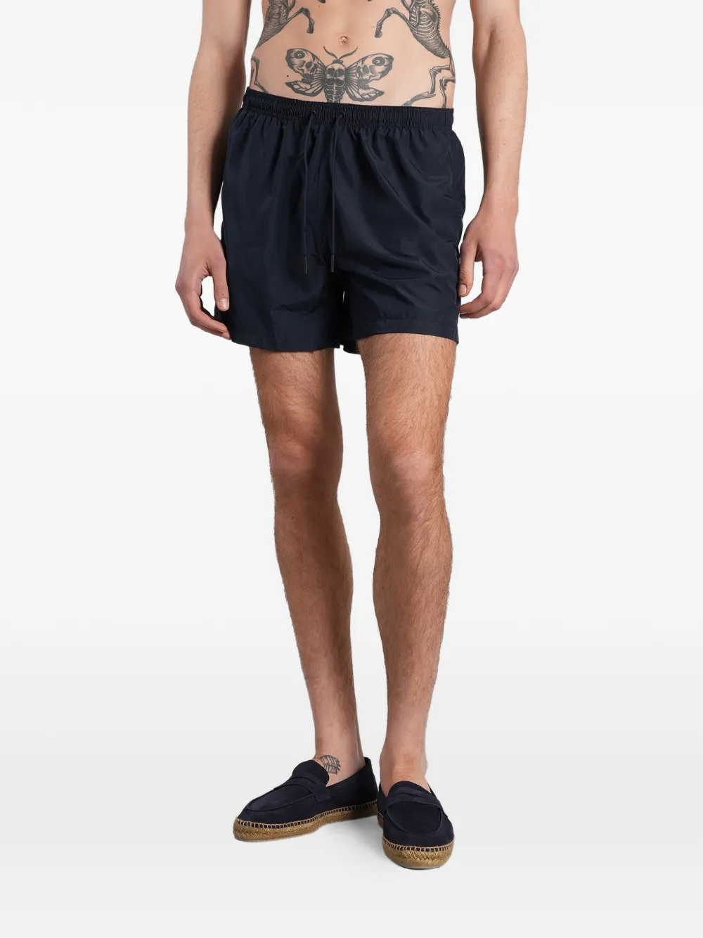 Tagliatore drawstring-waist swim shorts - Blu