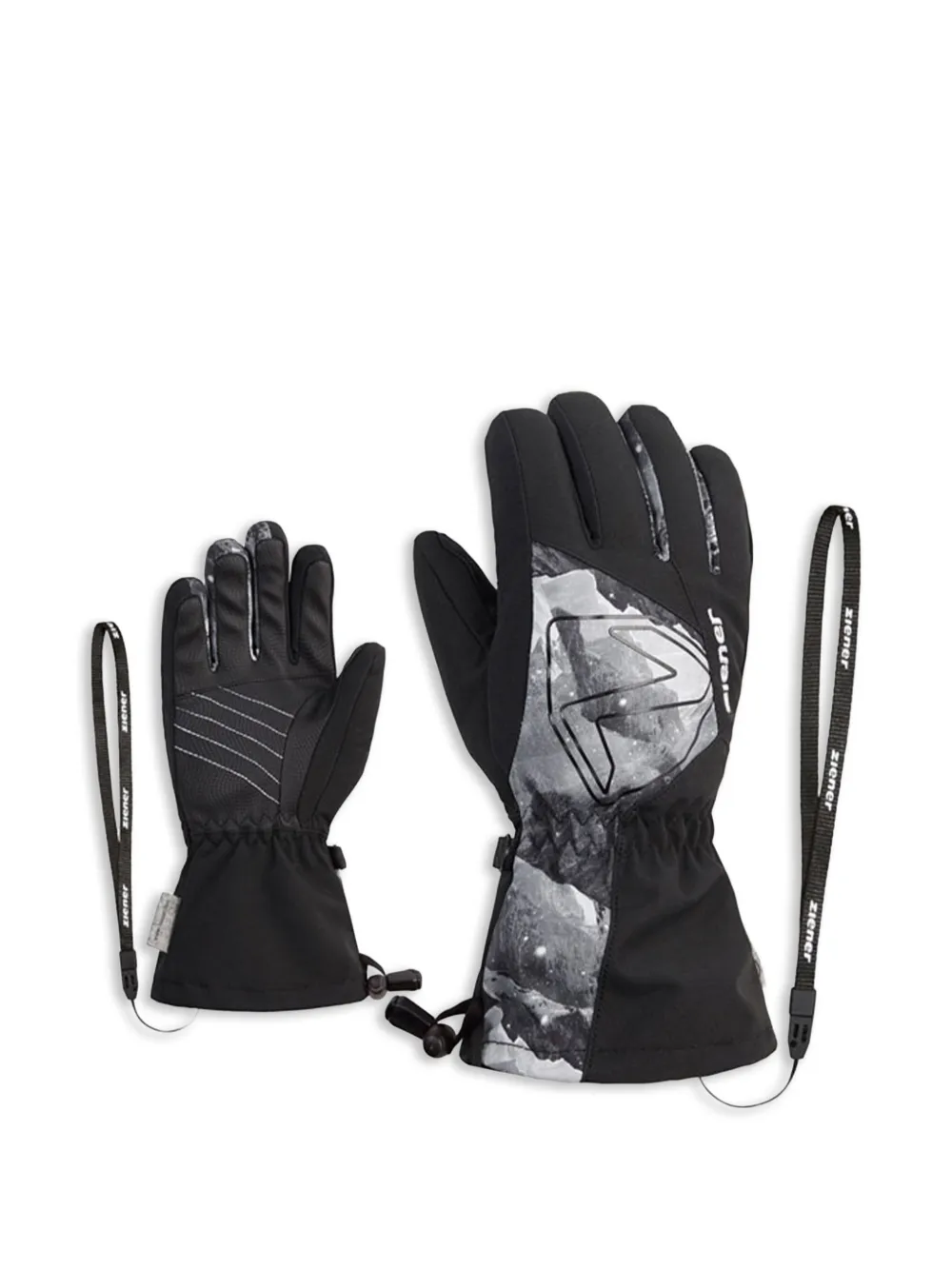 Mountain Print Gloves