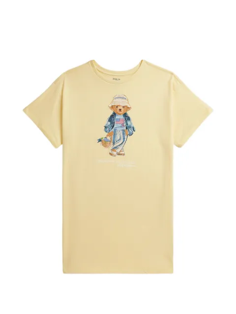 POLO RALPH LAUREN KIDS robe Polo Bear en jersey