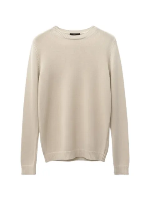 Roberto Collina crew-neck ribbed-trim sweater