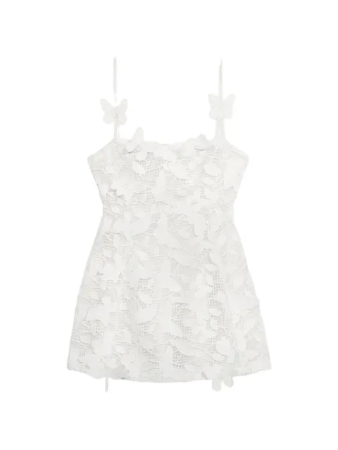 Blumarine butterfly-appliqué mini dress