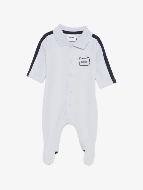 BOSS Kidswear logo-patch pyjamas