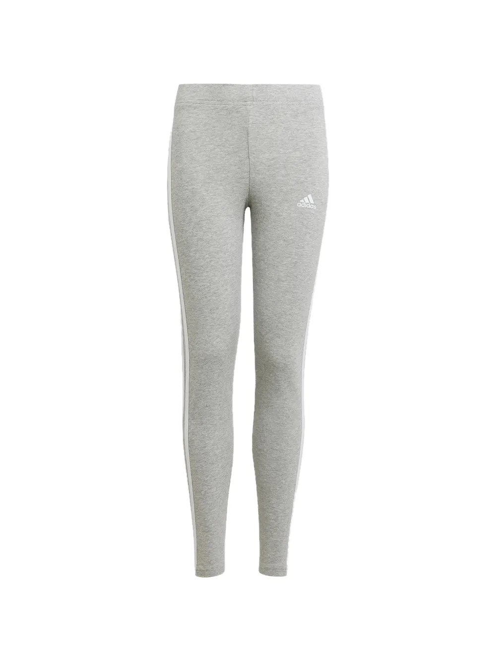 adidas Kids three-stripes leggings - Grigio