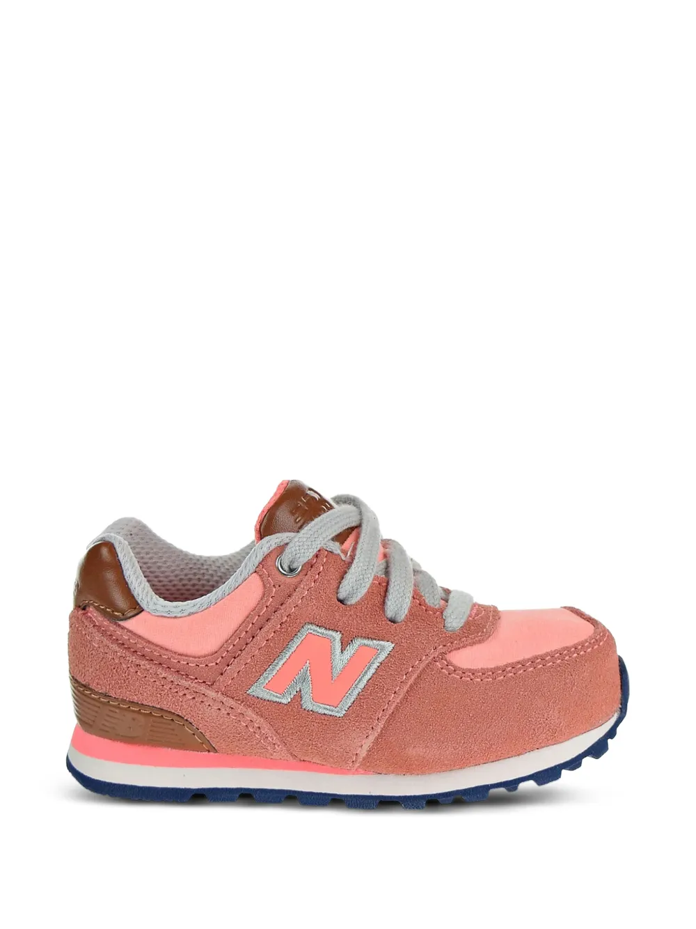 New Balance Kids 574 sneakers met logodetail Roze