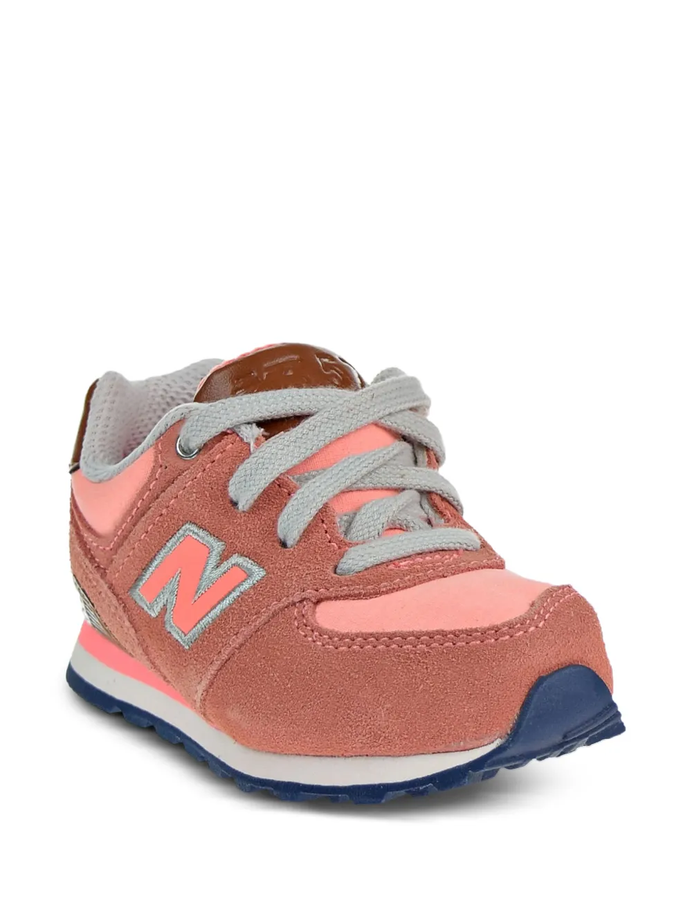 New Balance Kids 574 sneakers met logodetail Roze