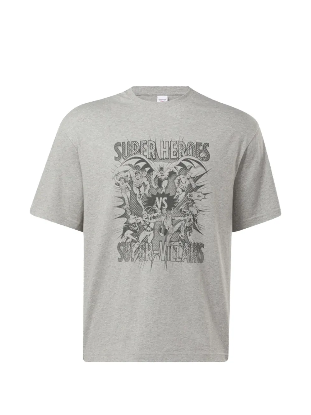 Reebok x DC T-shirt con stampa - Grigio