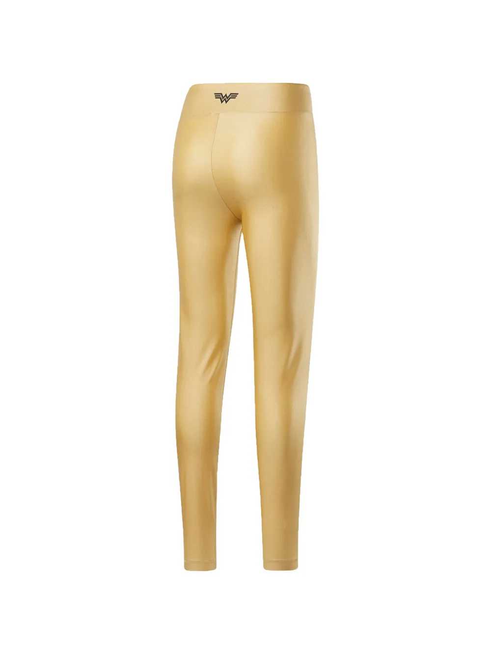 Reebok x DC Wonder Woman legging met logo Geel