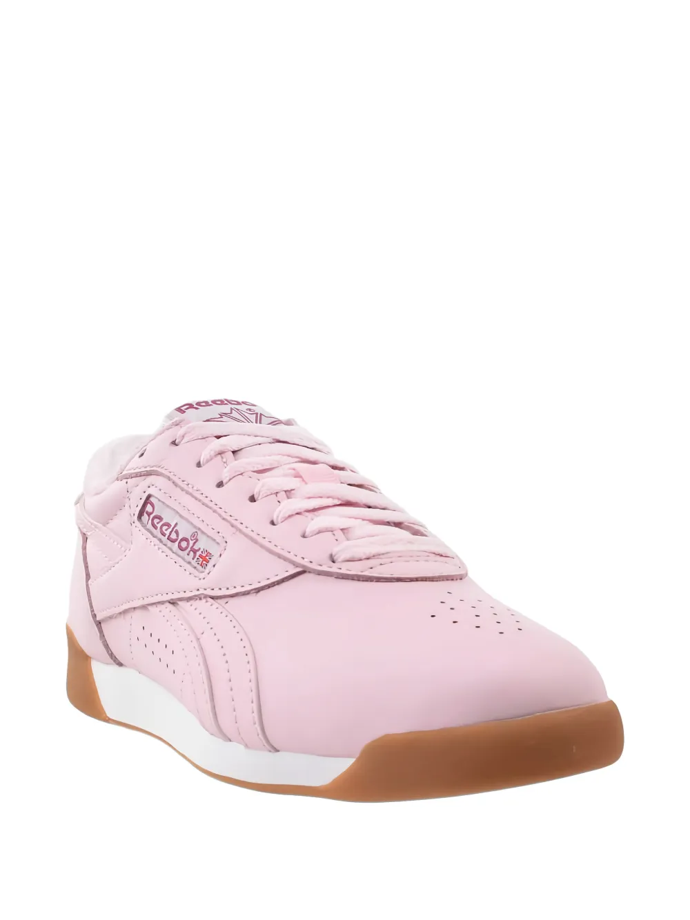 Reebok Freestyle Lo Shoes geperforeerde sneakers Roze