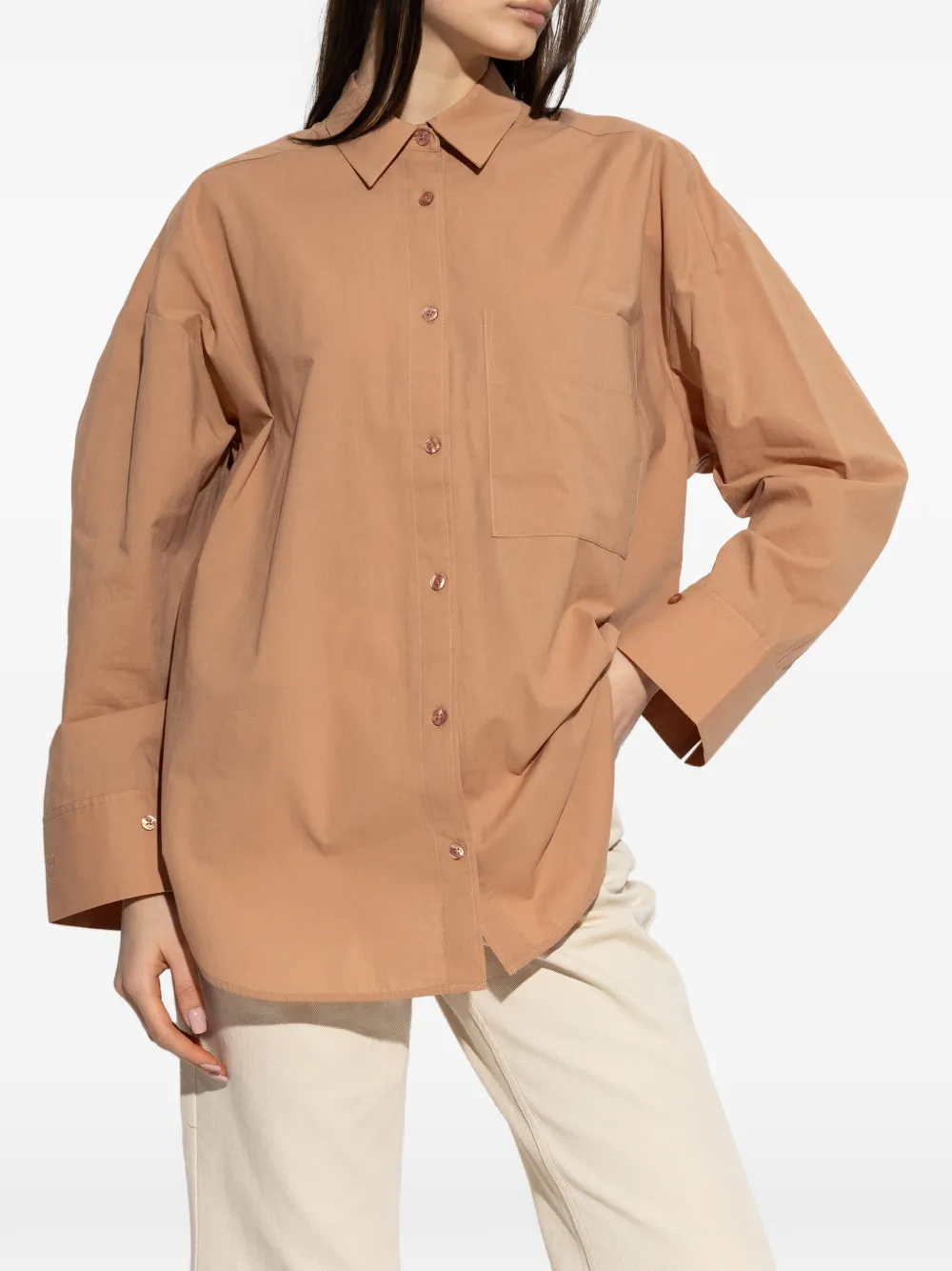  By Malene Birger Derris Shirt - Neutrals 