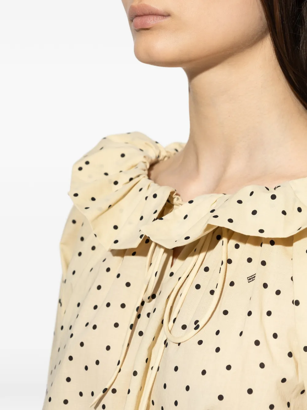 By Malene Birger Dicte Voile blouse Beige
