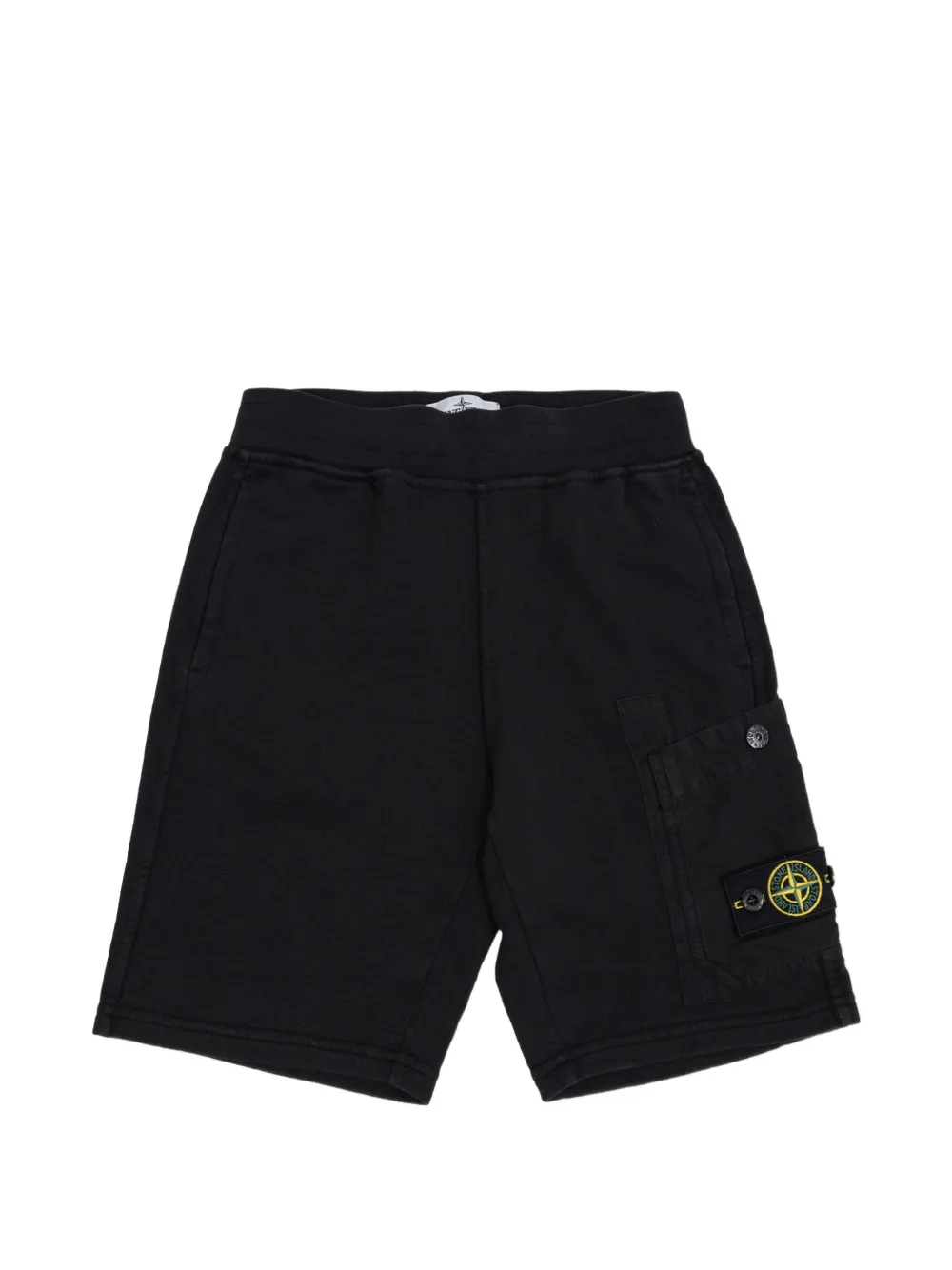 Stone Island Junior cargo-pocket shorts - Nero