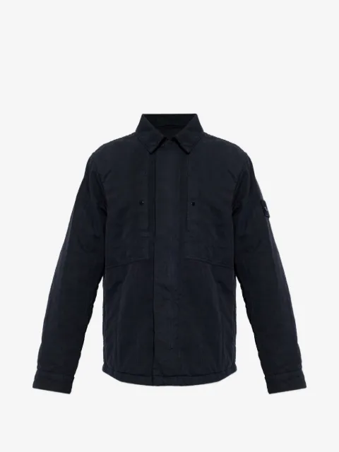 Stone Island Ghost button-patch jacket