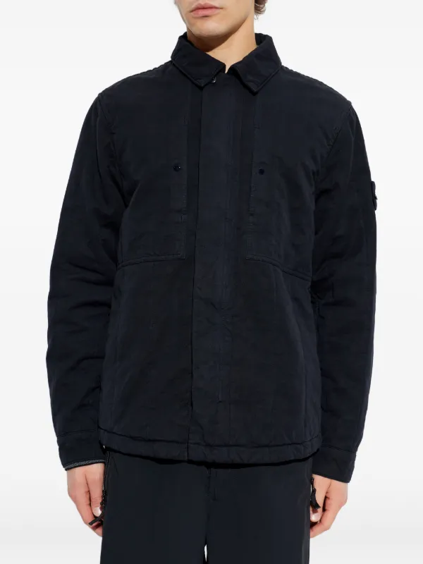 ジャケット・アウター 2018SS STONE  GHOST SHIRTS JACKET Stone Island Ghost button-patch Jacket | Blue | FARFETCH