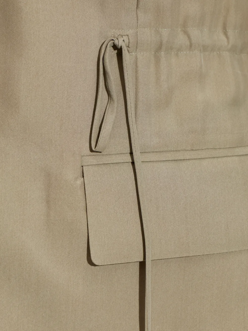 Alexander Wang Ruched Waist Blazer in Neutrals, view 5