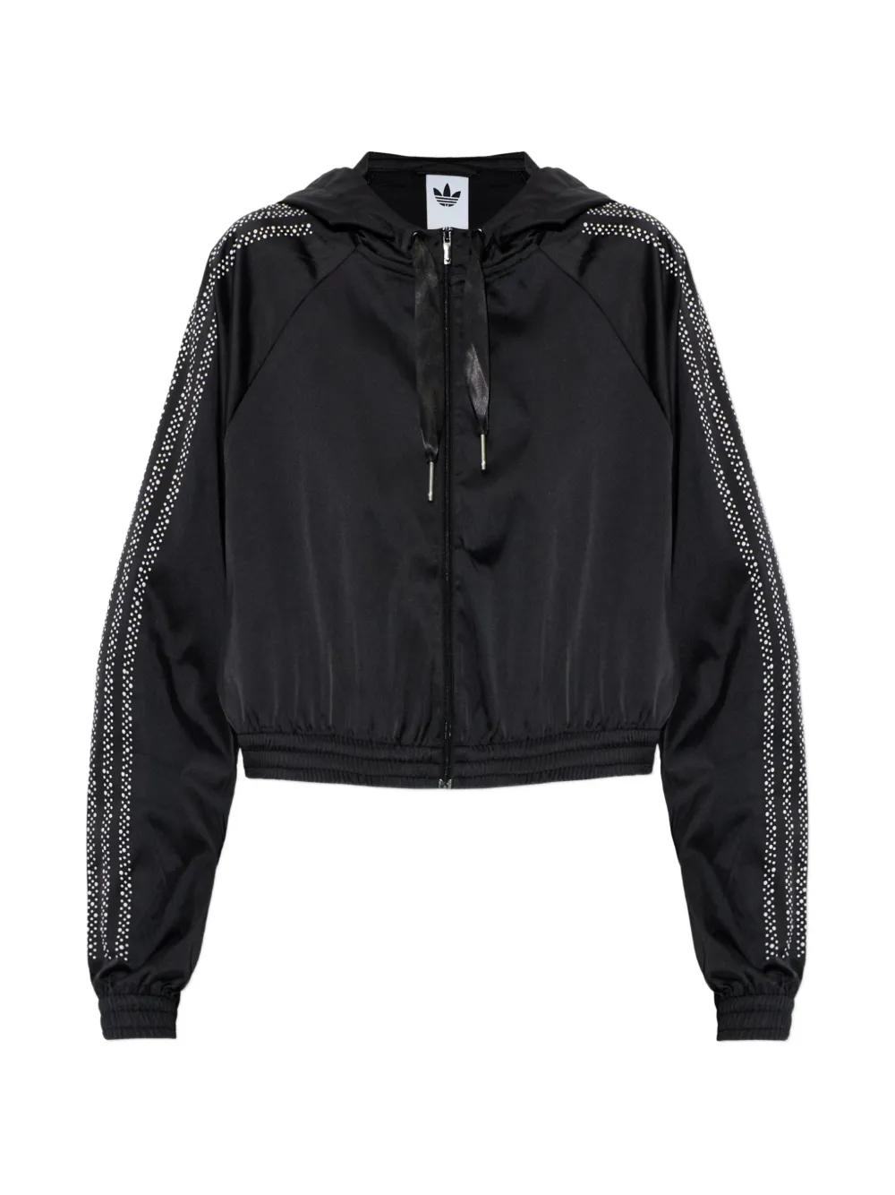 adidas zip-up hoodie - Nero