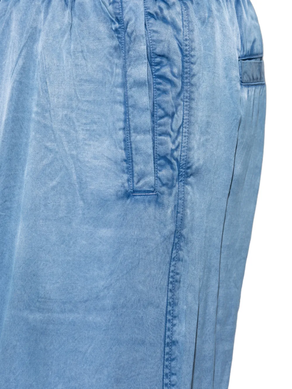 Diesel Shorts met elastische tailleband Blauw