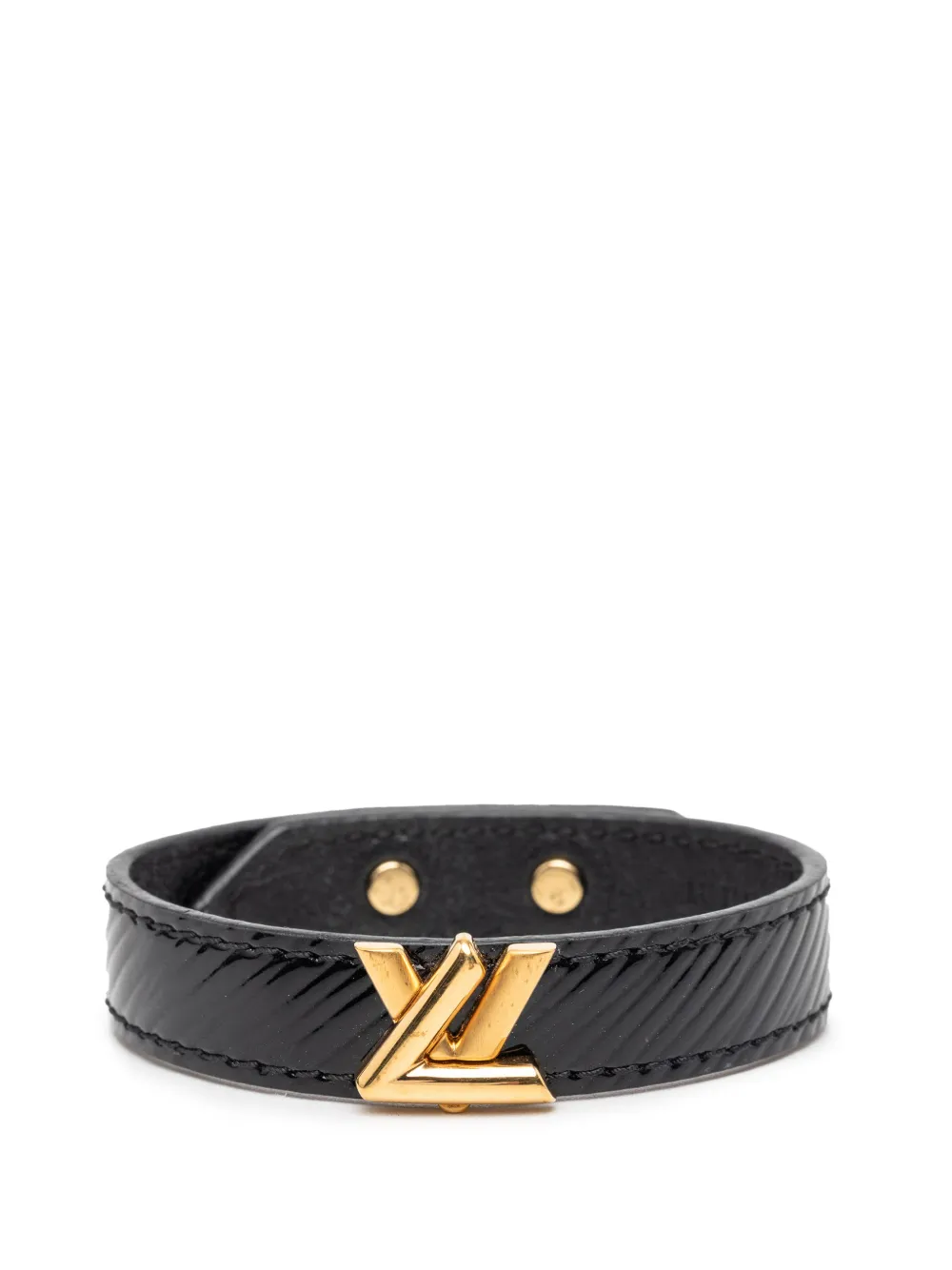 Louis Vuitton Pre-Owned 2013 Epi Twist It Bracelet costume bracelet - Nero