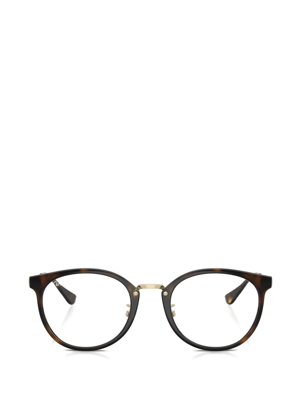 Ray-Ban round-frame glasses - Marrone
