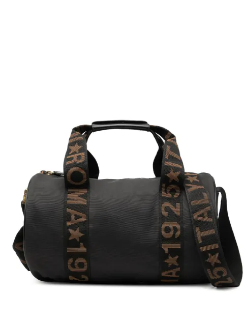 Fendi Pre-Owned 2010-2026 Nylon Roma 1925 Duffle Bag satchel