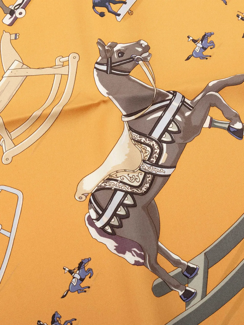 1999-2007 Raconte Moi Le Cheval Silk Scarf 90 Scarves