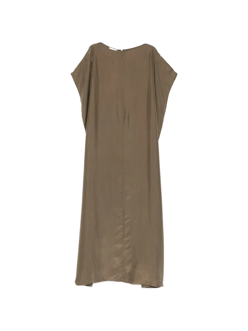 RUOHAN Sora short-sleeve maxi dress - Marrone