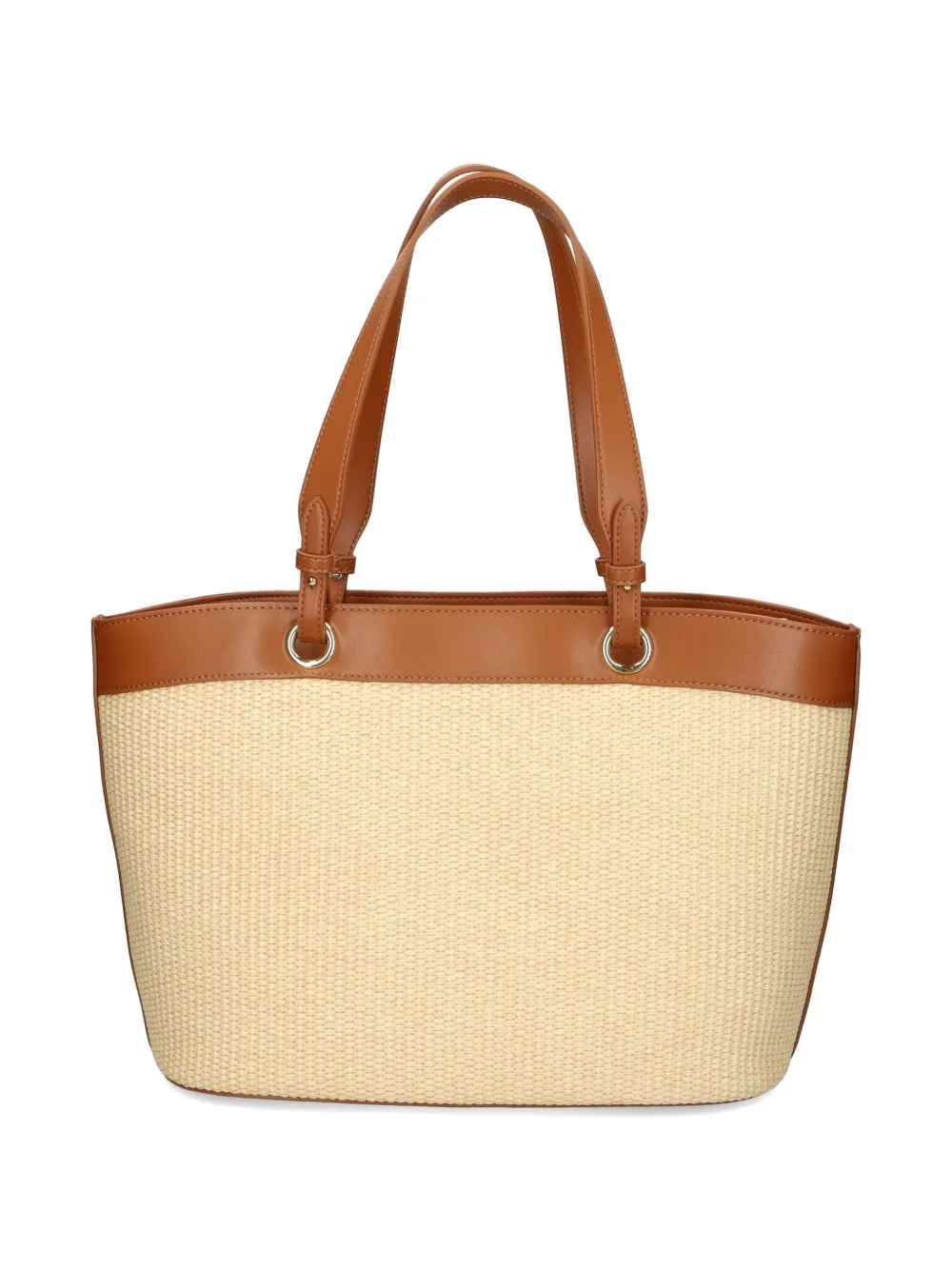 Love Moschino Shopper met contrasterende afwerking Beige