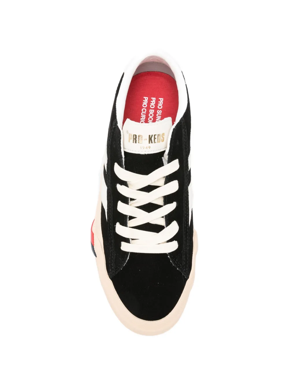 Pro-Keds Royal Classic gestreepte sneakers Zwart