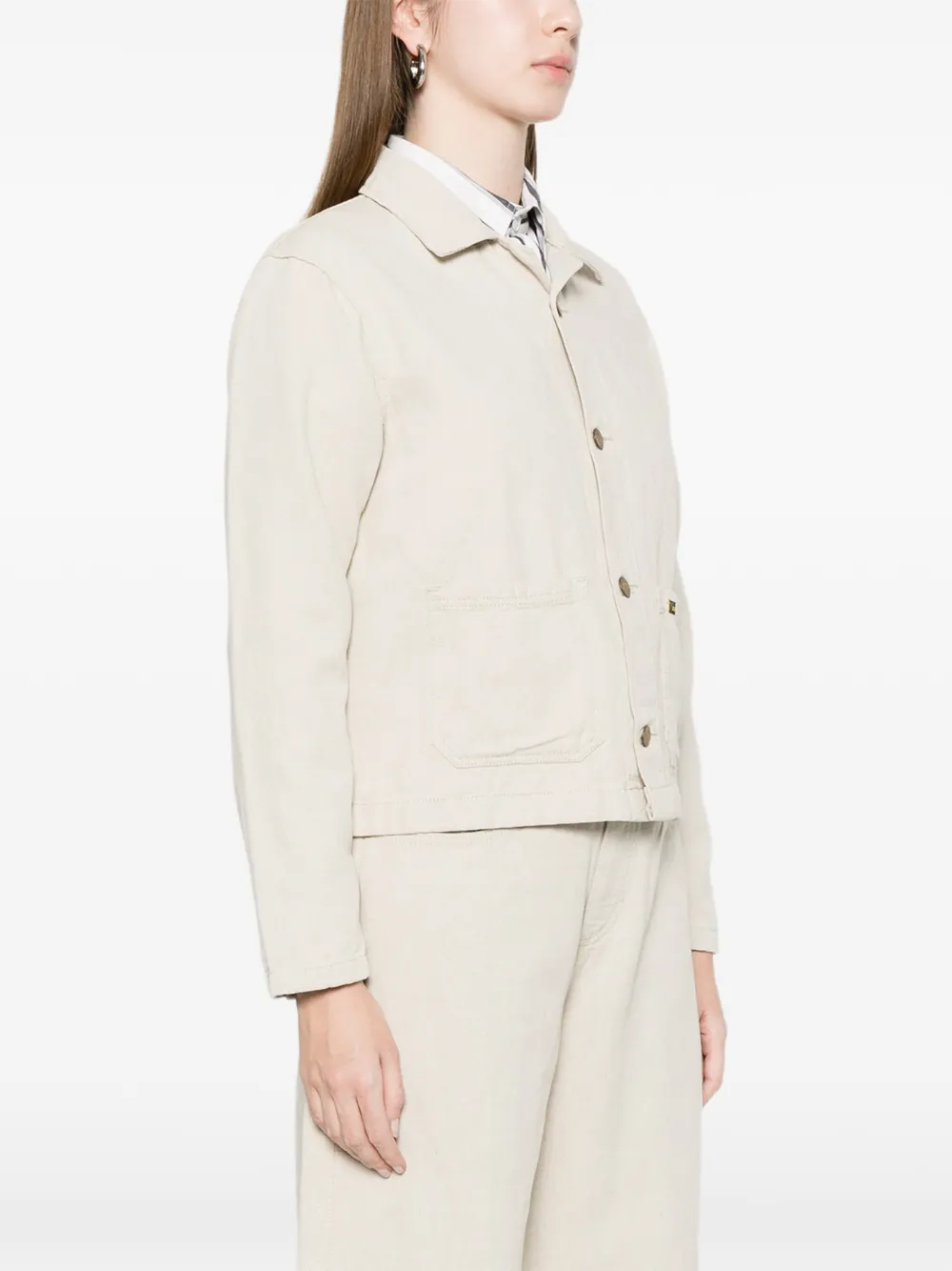  Lois Jeans Vega-23 Linen Jacket - Neutrals 
