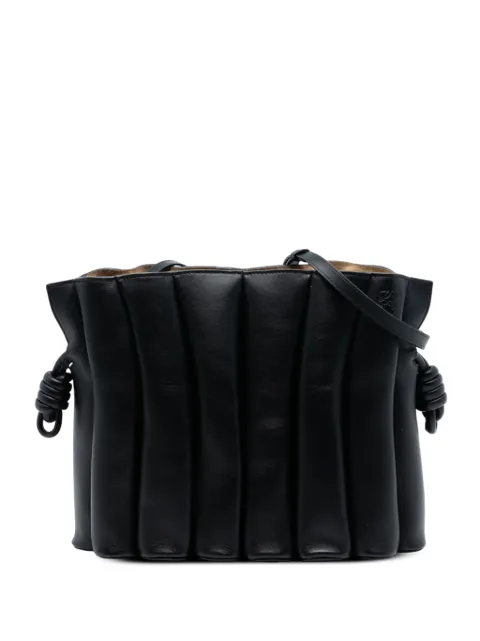 Loewe Pre-Owned 2010-2025 Calfskin Ondas Flamenco Knot crossbody bag