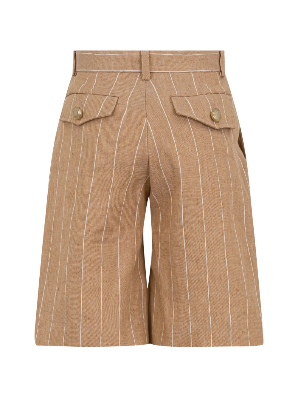  Eleventy Kids Pinstripe Shorts - Neutrals 