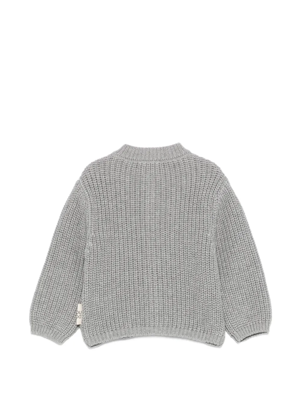  Douuod Kids Cardigan Con Bottoni - Grigio 