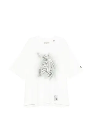 Maison MIHARA YASUHIRO プリント Tシャツ | ニュートラル | FARFETCH JP