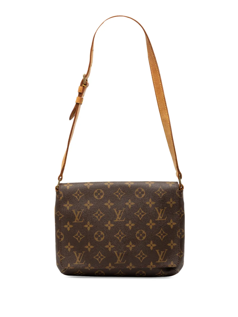 Louis Vuitton Pre-Owned 1998 Monogram Musette Tango Short Strap shoulder bag - Braun