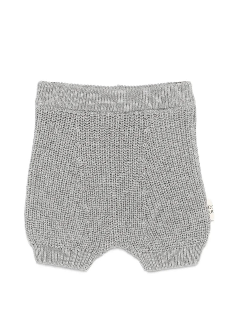 Douuod Kids knitted shorts - Grigio