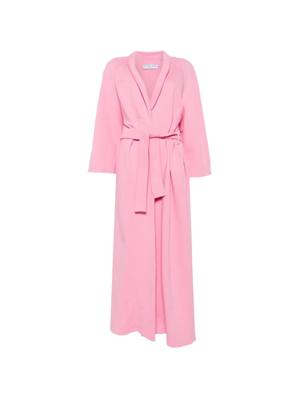 Rowen Rose Cappotto con cintura - Rosa