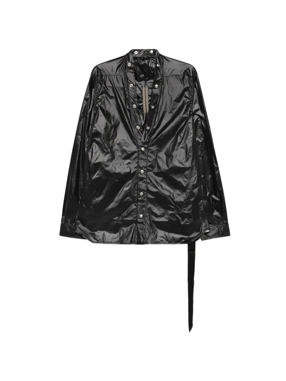 Rick Owens DRKSHDW Larry buttoned shirt - Schwarz