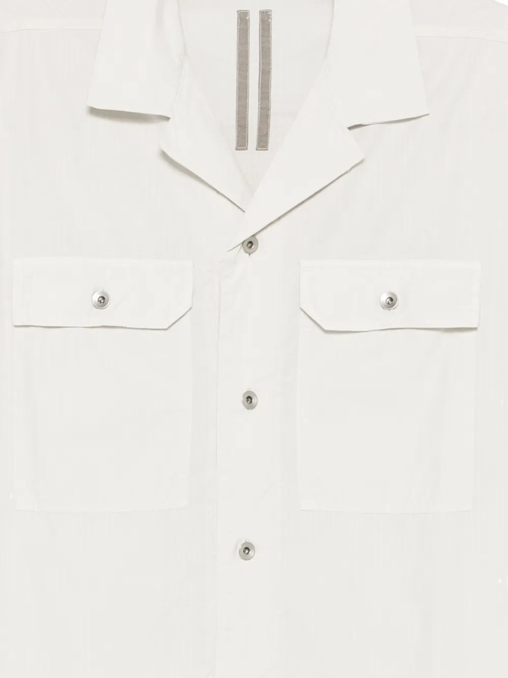 Rick Owens DRKSHDW Magnum Tommy overhemd Wit