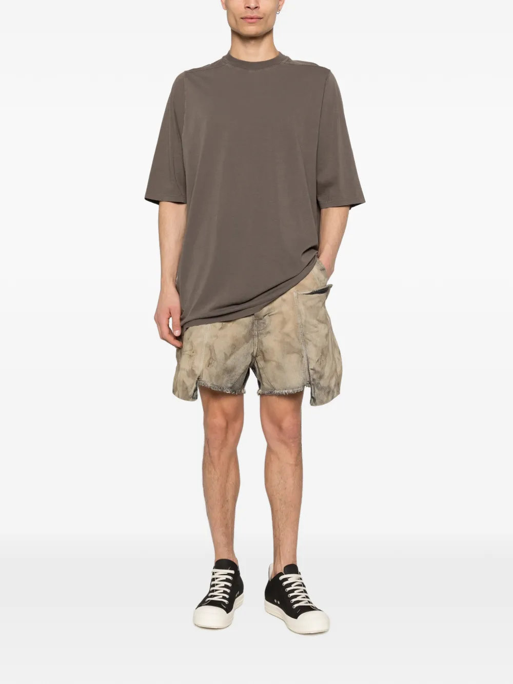 Rick Owens DRKSHDW Jumbo T-shirt - Marrone