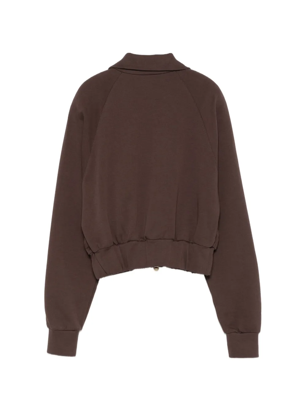  Rowen Rose Zip-fastening Sweatshirt - Brown 