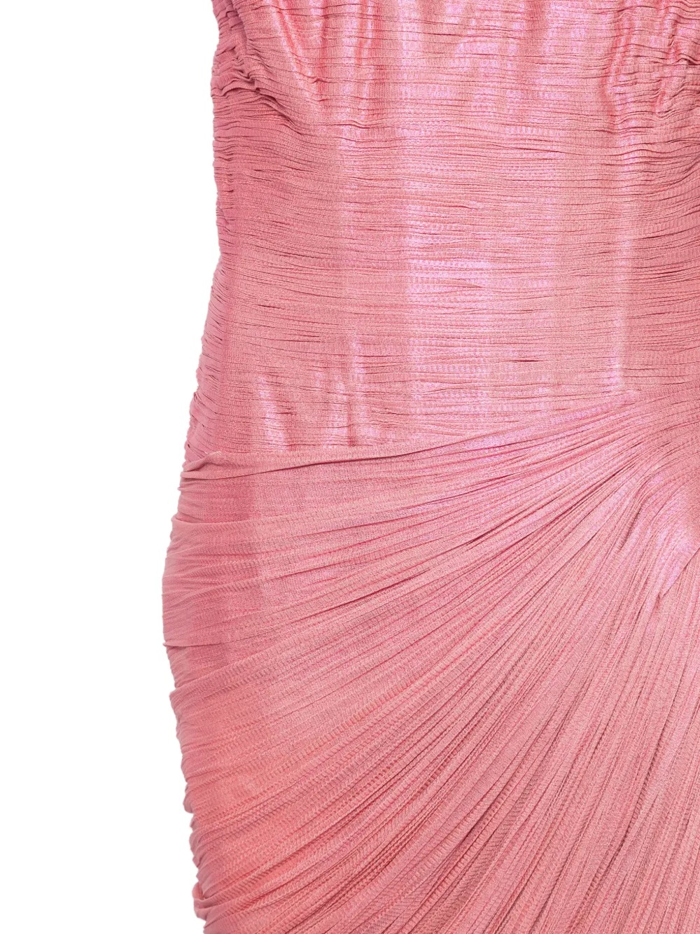 Maria Lucia Hohan Ruby gedrapeerde jurk Roze