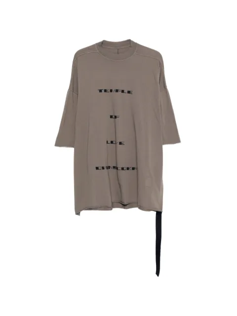 Rick Owens DRKSHDW Tommy text-graphic T-shirt