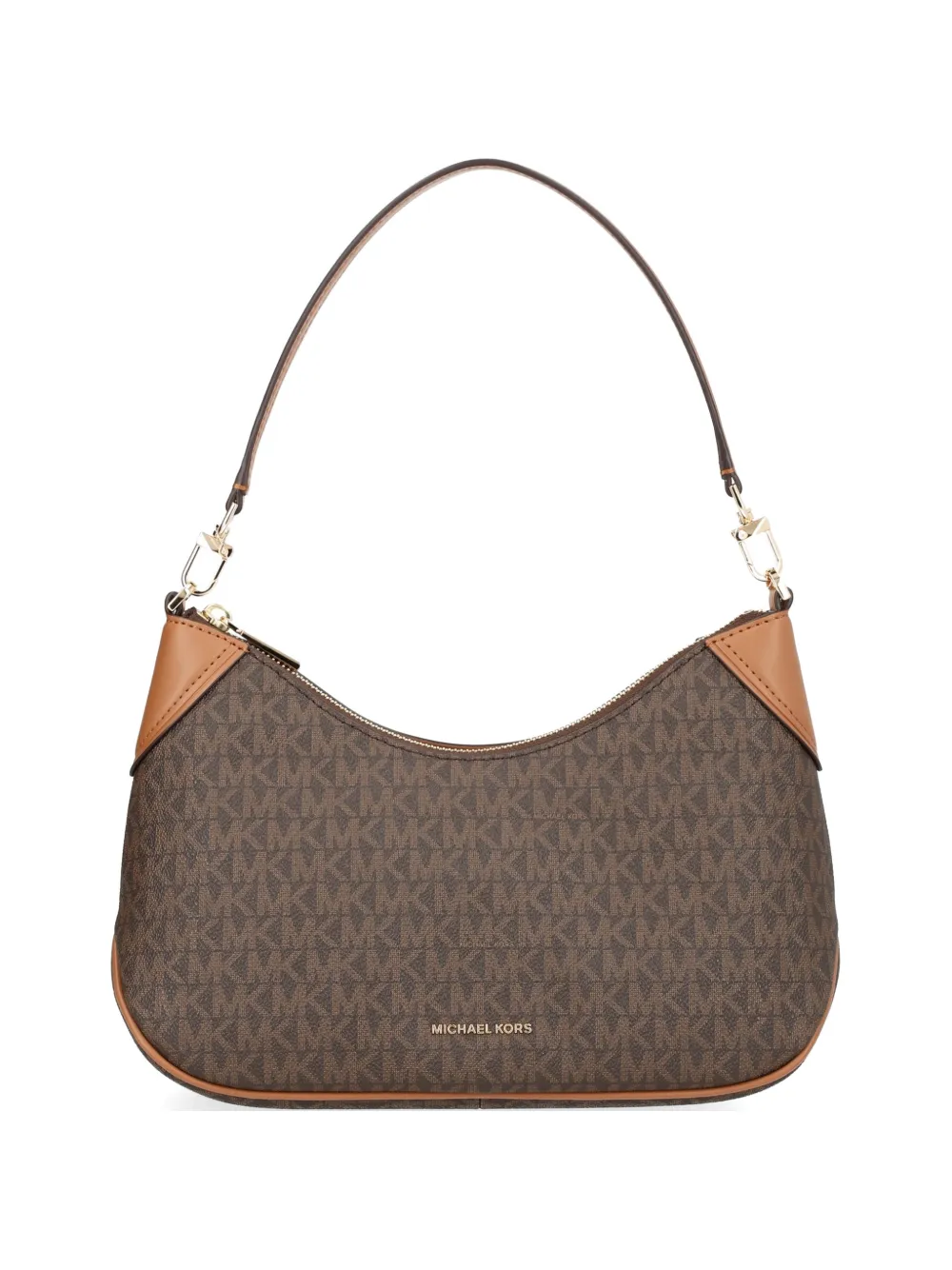 Michael Michael Kors Wilma monogram shoulder bag - Marrone