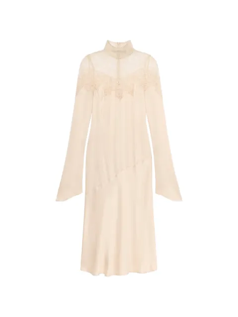 Blumarine Midikleid mit Spitzendetail