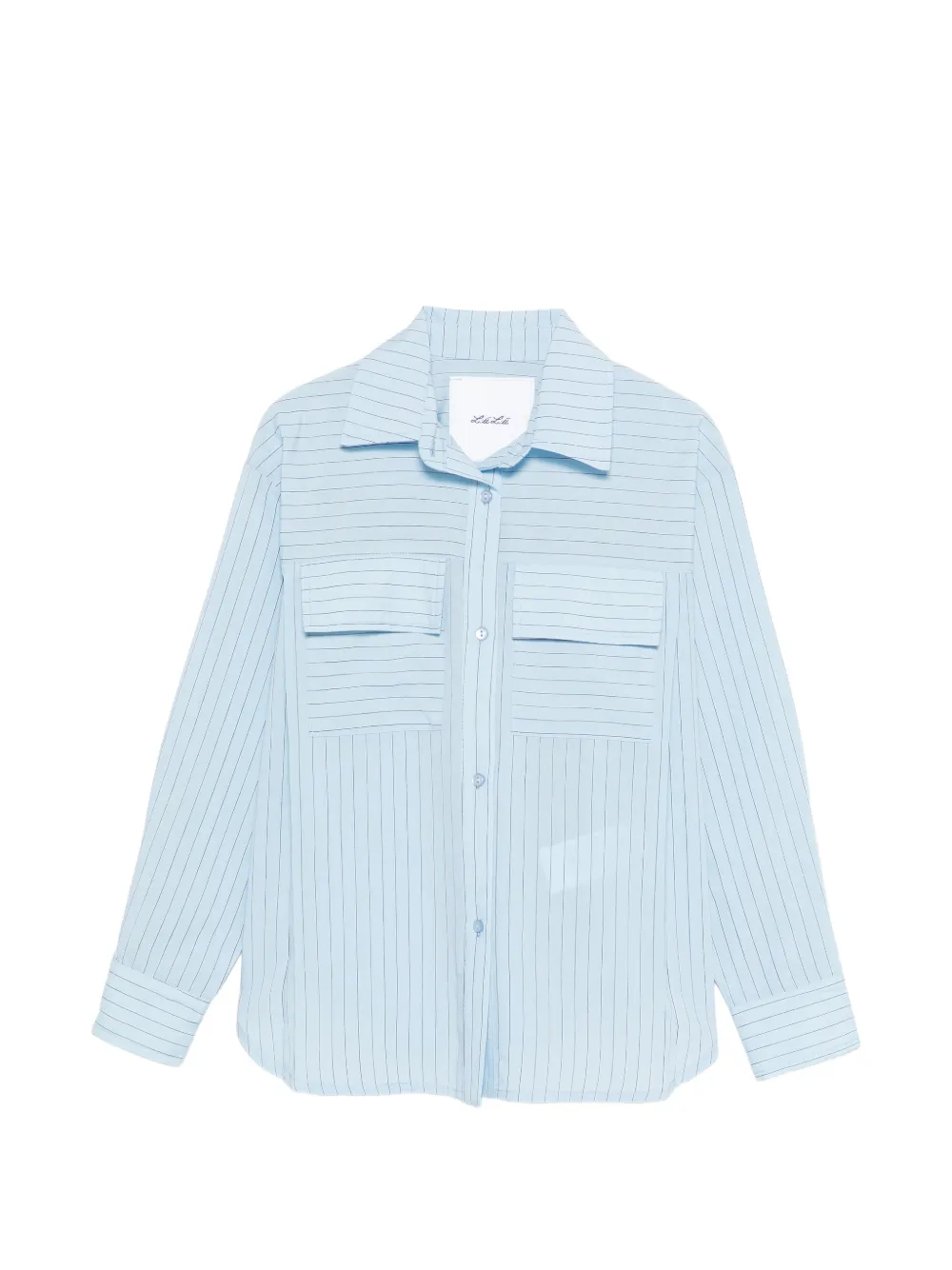 Miss Grant Kids striped shirt - Blu