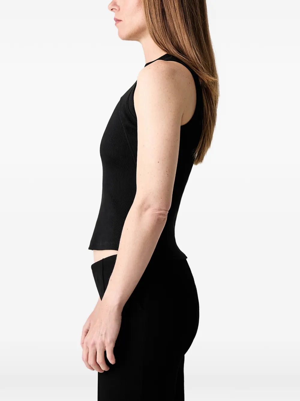 Off-White Top met logodetail Zwart