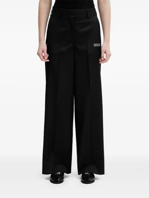 Off-White wide-leg trousers
