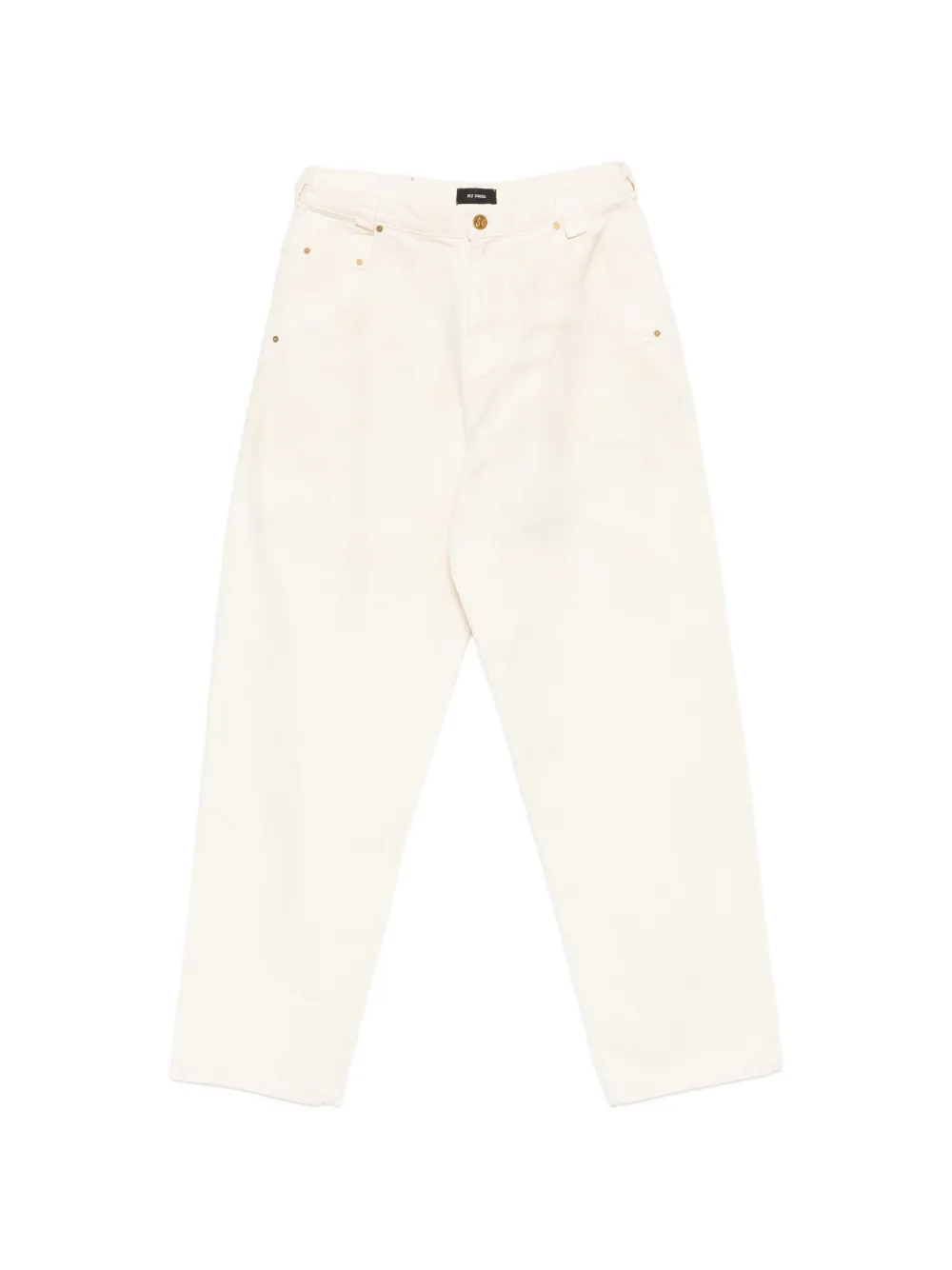 Willy Chavarria Bad Boy front-pocket jeans - Toni neutri